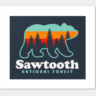 Sawtooth National Forest Camping Idaho Hiking Posters and Art